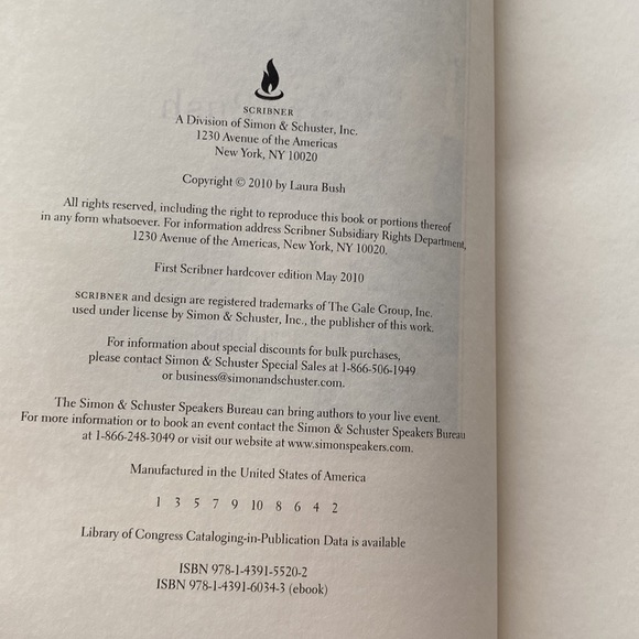 Spoken From the Heart By laura Bush 1st Edition Book hardcover First Lady - Picture 5 of 5